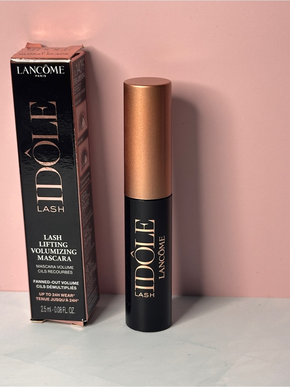 L'Idôle Lash Volumizing Mascara — Bronze Cap, Black Tube mini